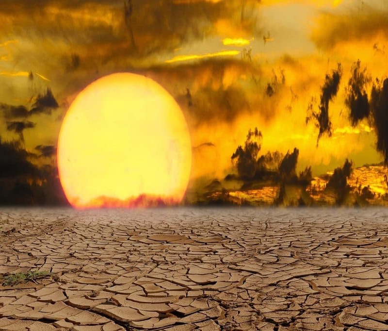 気候変動　太陽　砂漠
